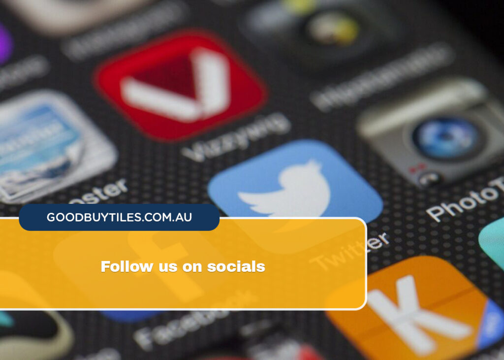 Follow us on socials