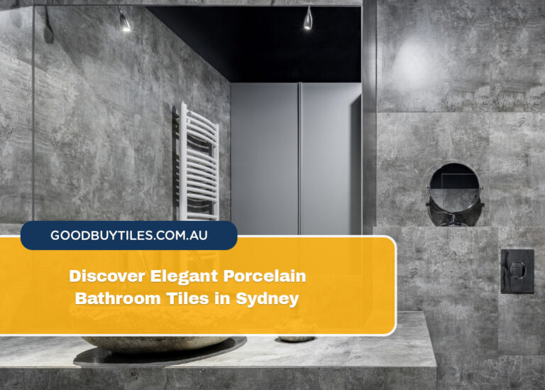 Discover Elegant Porcelain Bathroom Tiles in Sydney