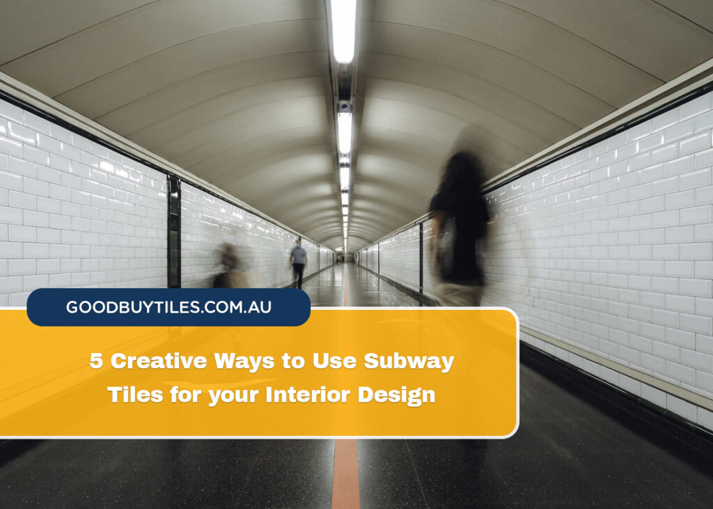 subway with people and nice tiles