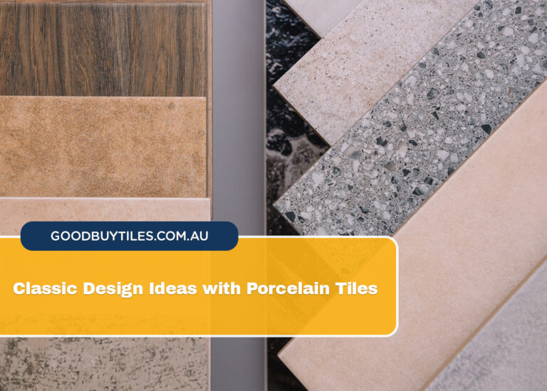 Classic Design Ideas with Porcelain Tiles