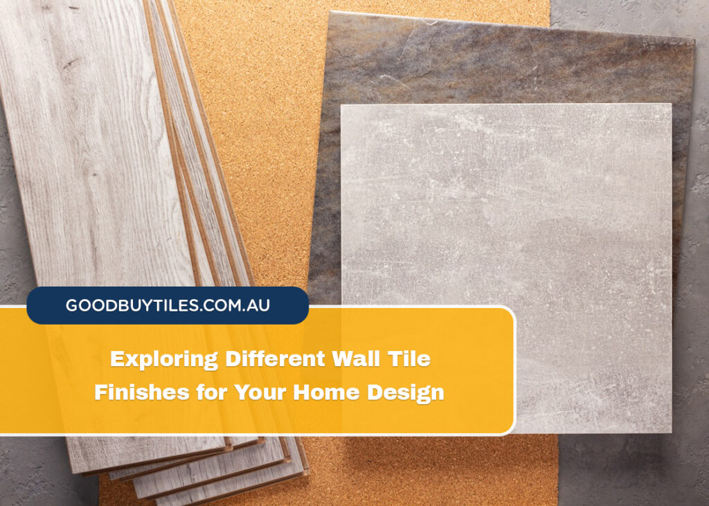 different types of wall tiles